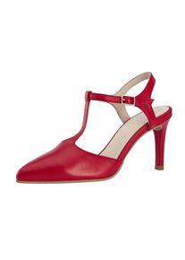 Heine, Damen Slingpumps, Rot