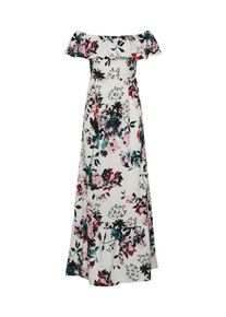 Eksept, Damen Maxikleid 'Goa', Mischfarben / Wei&szlig;