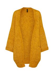 Y.A.S, Damen Cardigan 'YASSUNDAY LS KNIT ', Senf