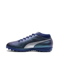 Puma, Herren Fußballschuhe 'ONE 4', Blau / Flieder