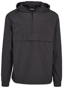 Urban Classics, Herren &Uuml;bergangsjacke 'Basic Pullover', Schwarz