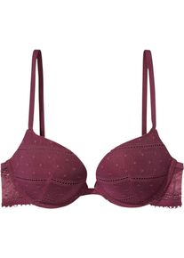Tommy Hilfiger, Damen Push-Up BH 'PUSH UP BRA', Beere
