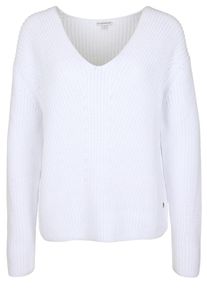 Better Rich, Damen Pullover 'Boxy Rib', Weiß