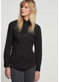 Seidensticker, Damen City-Bluse 'Schwarze Rose', Schwarz