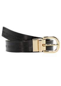 Valentino Handbags, Damen Wendegürtel 'Emma', Schwarz / Naturweiß