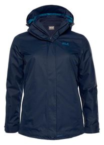 Jack Wolfskin, Damen GG Funktionsjacke, Marine