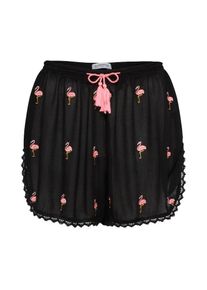Glamorous, Damen Shorts 'IN1070', Pink / Schwarz