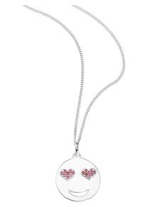 SO COSI, Damen Kette, Pink / Silber