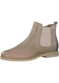 Tamaris, Damen Chelsea Boots, Beige / Taupe / Rosa