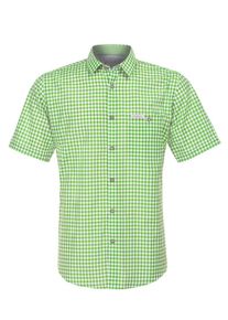 Stockerpoint, Herren Hemd Renko3, Hellgr&uuml;n / Wei&szlig;