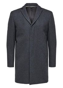 Selected Homme, Herren Mantel, Dunkelgrau