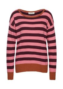 Blendshe Blend She, Damen Pullover, Aubergine / Orange / Pink