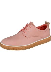 Ecco, Damen Sneakers 'Crepetray Ladies', Dunkelbeige / Pastellrot / Wei&szlig;