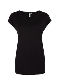 Q/S Designed By, Damen Shirt, Schwarz