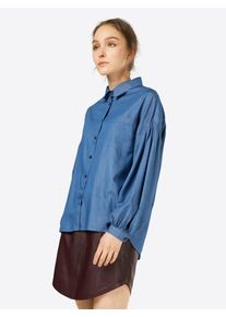 New Look, Damen Jeansshirt, Blue Denim