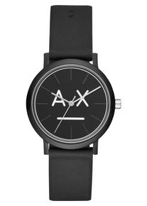 Emporio Armani, Damen uhr, Schwarz / Weiß