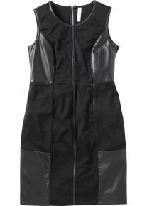 sheego Trend, Damen Etuikleid, Schwarz