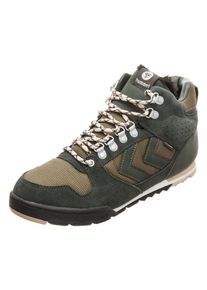 Hummel, Herren Sneaker, Hellbeige / Gr&uuml;n / Oliv / Schwarz