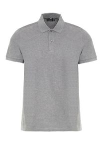 J. Lindeberg J.Lindeberg, Herren ' Troy Clean Pique ' Poloshirt, Graumeliert