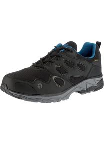 Jack Wolfskin, Herren Wanderschuhe 'VENTURE FLY TEXAPORE', Blau / Schwarz