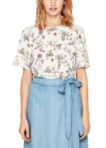 s.Oliver RED LABEL, Damen Bluse, Mischfarben / Wei&szlig;
