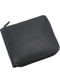 Picard, Herren Eurojet Geldbörse Leder 13 cm, Schwarz