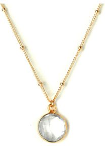 KOSHIKIRA, Damen Kette 'Clear Pure', Gold