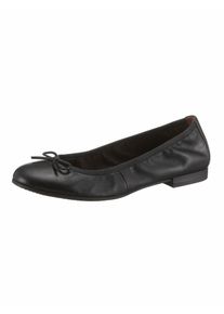 Tamaris, Damen Ballerina, Schwarz