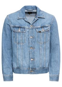 Lee, Herren Jacke 'SLIM RIDER FLICK', Hellblau