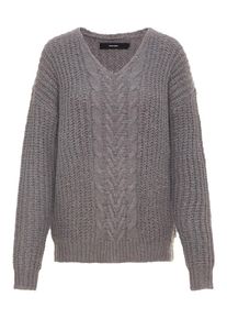 Véro Moda VERO MODA, Damen Strickpullover, Grau