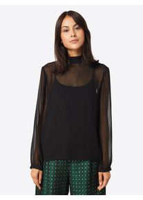Pieces, Damen Bluse 'PCFRANCES', Schwarz