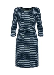King Louie, Damen Kleid 'Mona Dress Wicked', Blau / Grün