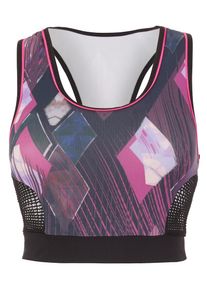 KAMAH, Damen Active Soft-bra 'rua' - Diamond, bunt