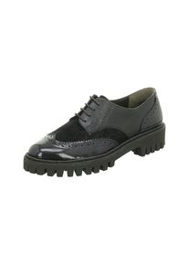 Paul Green, Damen Schnürschuhe, Schwarz