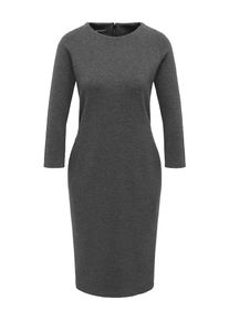 Apart, Damen Jerseykleid mit formgebenden Teilungsnähten, Anthrazit