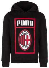 Puma, 'AC Mailand Shoe Tag' Kapuzenpullover, Schwarz