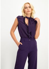 Nicowa, Damen Bluse 'OFILDA', Aubergine
