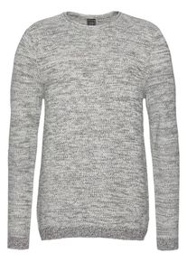 John Devin, Herren Strickpullover, Anthrazit
