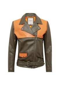 Jack & Jones JACK & JONES, Herren Jacke, Khaki / Orange