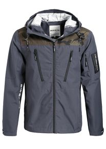 Khujo, Herren Jacke 'Matteo', Braun / Dunkelgrau / Khaki / Oliv