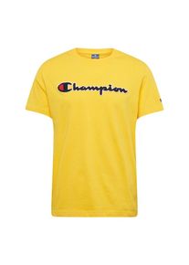 Champion Authentic Athletic Apparel, Herren Shirt 'Crewneck', Gelb