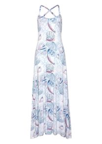 AJC, Damen Kleid, Blau / Hellblau / Pink / Weiß