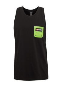 Diesel, Herren Top, Schwarz