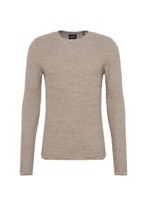Only & Sons Only & Sons, Herren Pullover 'onsWICTOR 12 STRUCTURE CREW NECK REG', Taupe