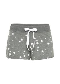 Juvia, Damen Sternchen Shorts, Grau