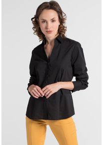 Eterna, Damen Bluse, Schwarz