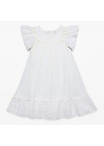 Esprit, Mädchen Kleid, Weiß
