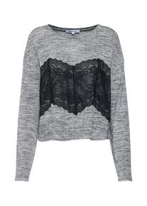 ABOUT YOU, Damen Shirt 'Selina', Graumeliert