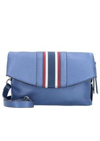 Esprit, Damen Umhängetasche 'Isla', Blau / Rot / Weiß