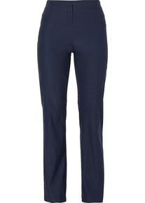 sheego Style, Damen Shaping Hose im Bootcut-Look, Blau